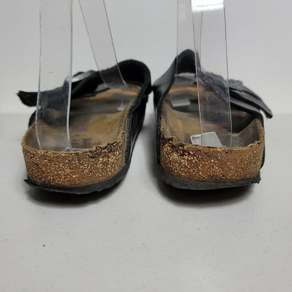 Birkenstock Woman Arizona BS 0051791 Regular Fit Black Birko-Flor Sandals Sz 41 - Picture 7 of 10